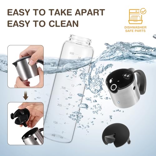 Large Olive Oil Dispenser Bottle Kitchen (2 Count)
