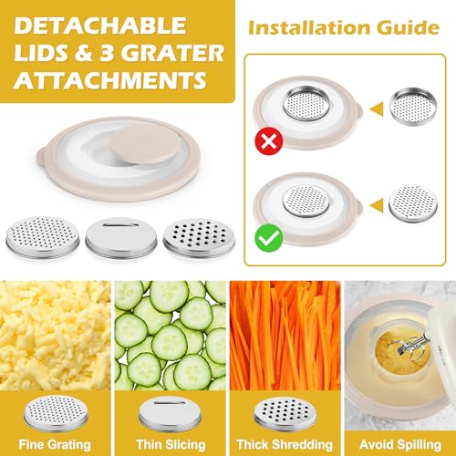Mixing Bowls 3PCS Stainless Steel Serving Salad Bowls (3 Count)