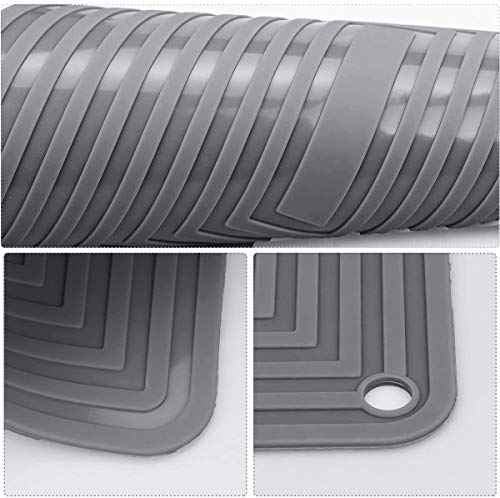 Large Silicone Trivet Mats for Hot Dishes (2 Count)