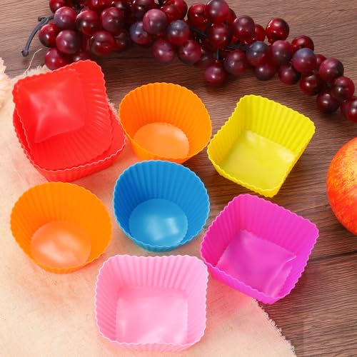 45Pcs Silicone Cupcake Liners (45 Count)