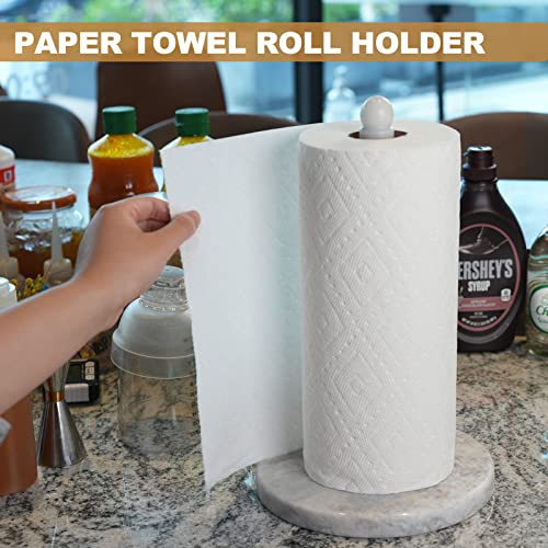 African Natural Marble Paper Towel Holder Countertop