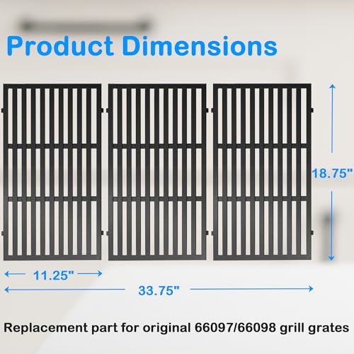 66097 66089 Grill Grates for Weber Genesis II 400 & LX 400 Series