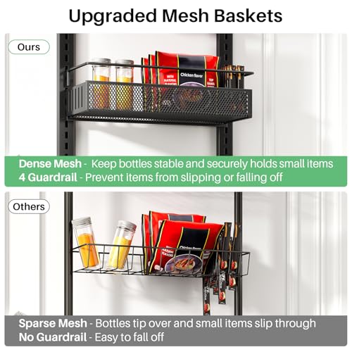 8 Tiers Narrow Over the Door Organizer