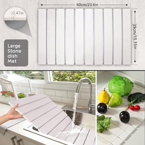Stone Drying Mat for Kitchen Counter