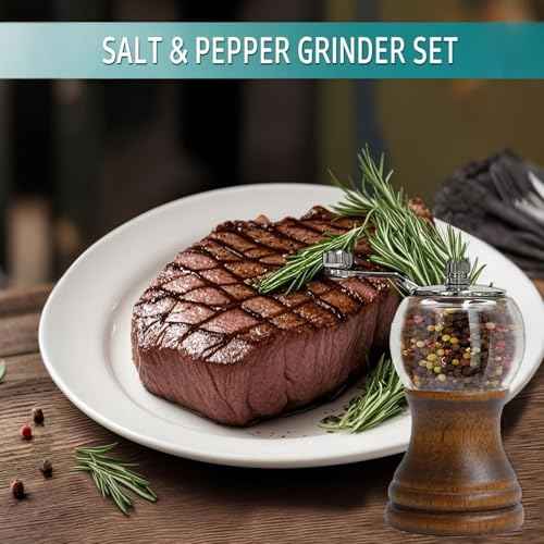 Salt and Pepper Grinder Set