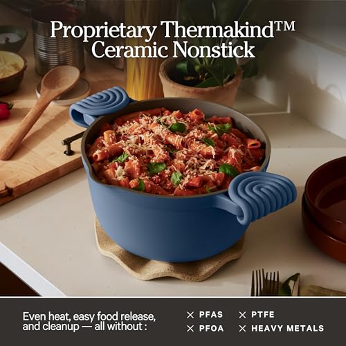 Perfect Pot 5.5 Qt Nonstick Ceramic Pot & Dutch Oven with Lid
