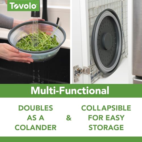 Collapsible Microwave Splatter Cover