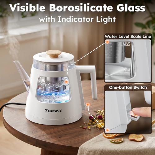 1L Gooseneck Electric Tea Kettle