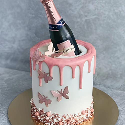 Sprinkles for Cake Decorating Edible Cake Decorations Fancy Rose Gold Sprinkles Cupcake Decorations Cake Sprinkles for Cupcake Decorating Rose Gold Cake Decorations Sugar Pearls (4 Ounce)
