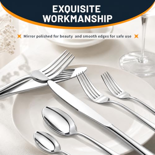 Silverware Set (40 Count)