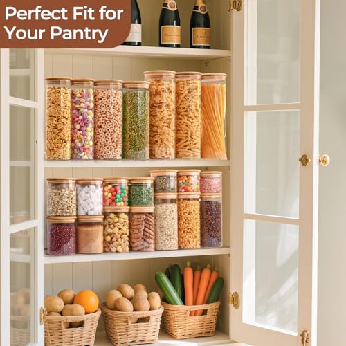Glass Storage Containers with Lids 1.5 Qt (3 Count)