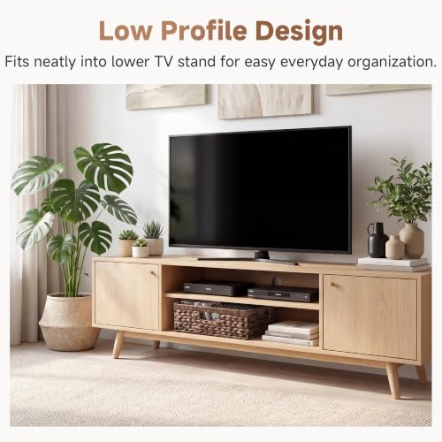 Large Wicker Storage Baskets for Shelves