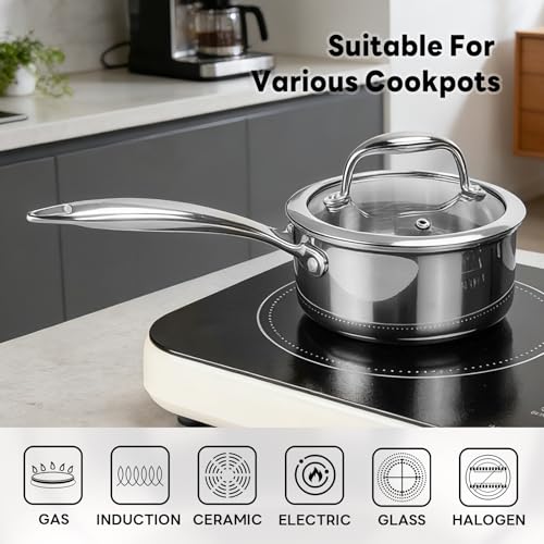 Sauce Pan with Glass Lid