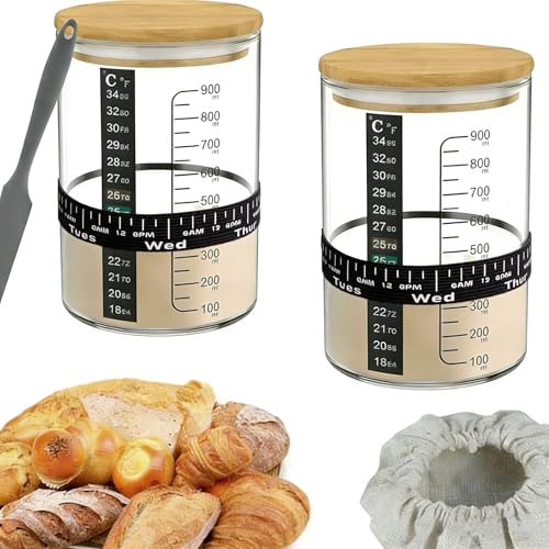 Pro Sourdough Bread Starter Kit (2 Count)
