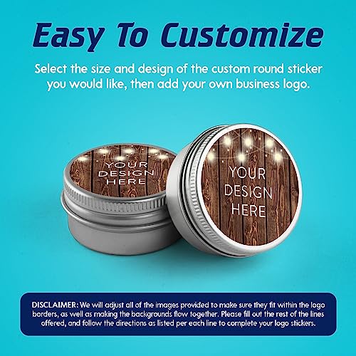 Custom Vinyl Stickers Your Image (100 Count)
