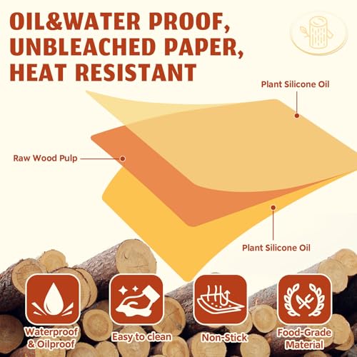 Air Fryer Liners Disposable (125 Count)