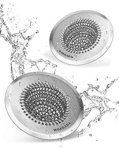 2 Pack Kitchen Sink Drain Strainer