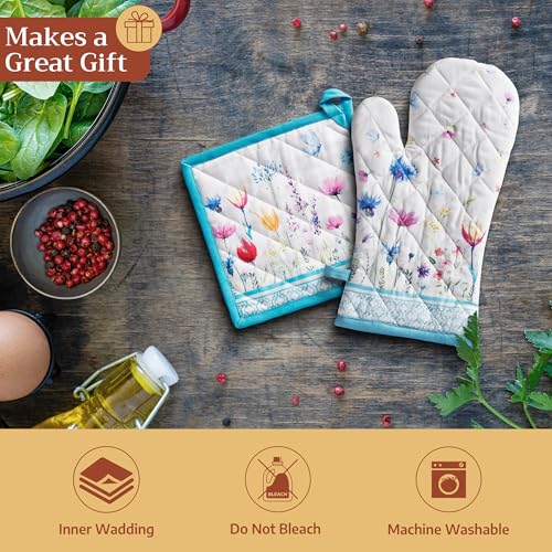 Maison d'Hermine Oven Gloves 100% Cotton Oven Mitt