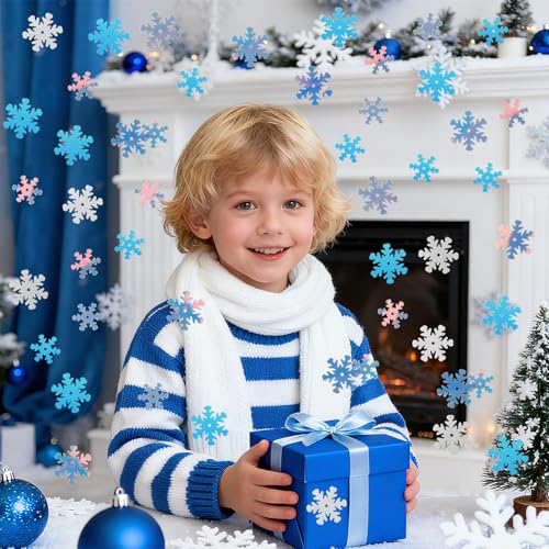 Christmas Snowflakes Confetti Decorations