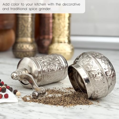 Handmade Decorative Black Pepper Grinder