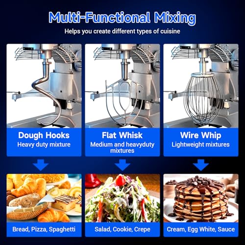 MIXER Commercial Food Mixer 30Qt