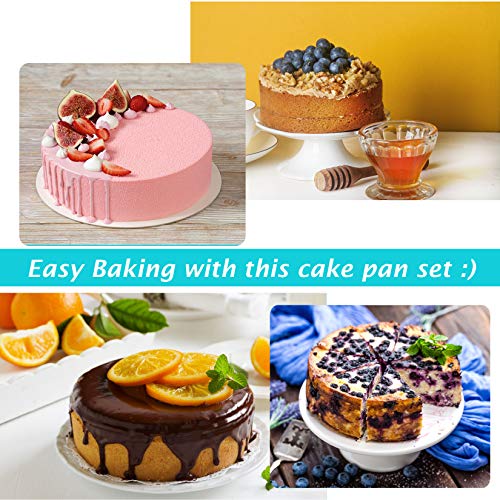 9.5 Inch Round Cake Pan Set of 3 (3 Count)
