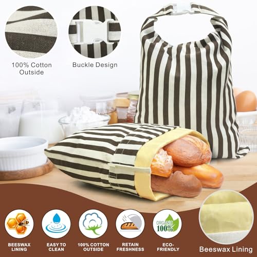 Beeswax Bread Bags 2 Pack (390 Count)