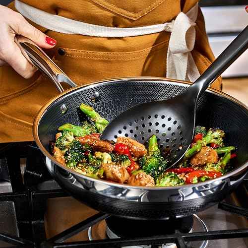 10" Hybrid Nonstick Wok & Lid