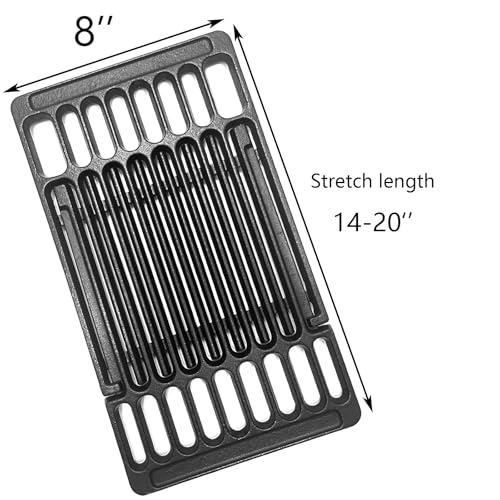 Cast Iron Adjustable Cooking 4 Grates Replacement Universal Expandable Adjust Cooking Grill Grids