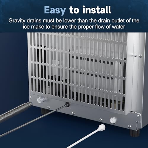 15" W Commercial Under Counter Ice Maker Machine