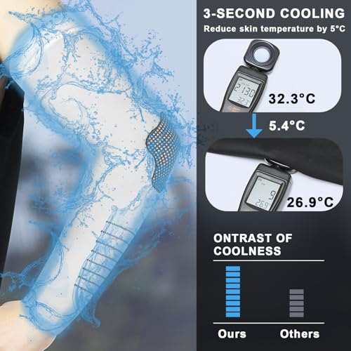 Cooling Arm Sleeves for Men Women