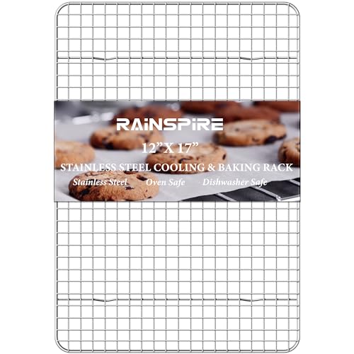 Cooling Racks for Cooking and Baking True 304 Stainless Steel 12"x17" 1Pcs