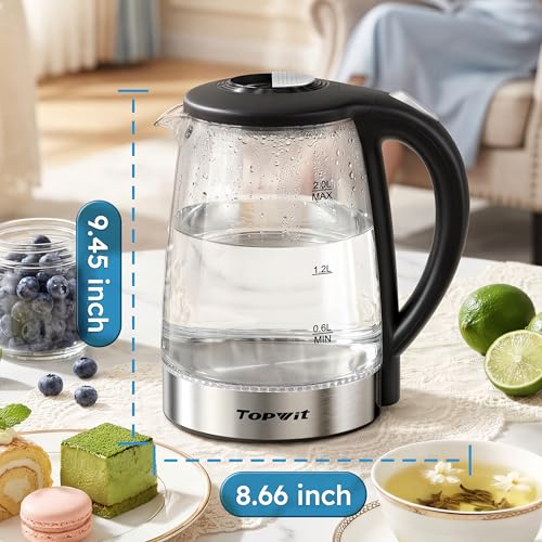2.0L Glass Electric Kettle