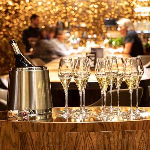 Quatrophil Champagne Glasses Crystal (2 Count)
