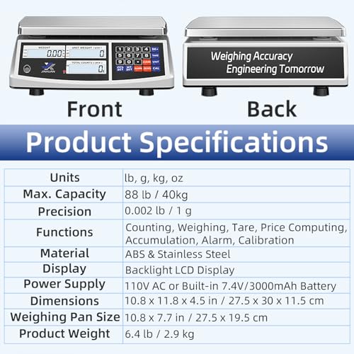 Industrial Counting Scale 40kg