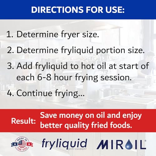 1 Liter Bottle FryLiquid by MirOil