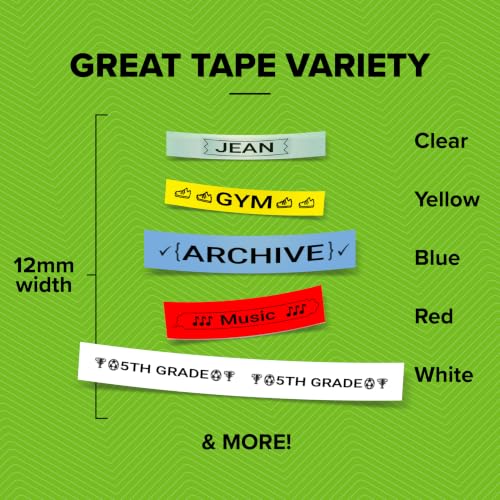 Label Maker Machine with 3 Tapes