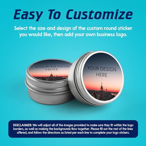 Custom Vinyl Stickers Your Image (100 Count)