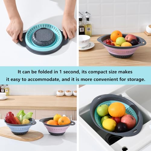Collapsible Colander and Strainer