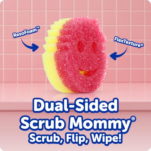 Scrub Mommy Kitchen Sponges for Dishes & Wiping Spills (7 Count)