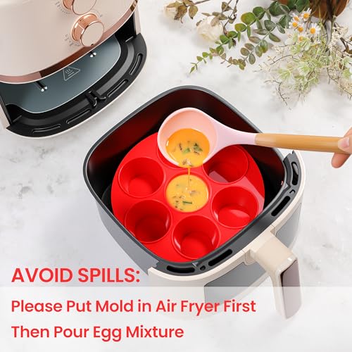 Silicone Muffin Pans for Air Fryer (2 Count)