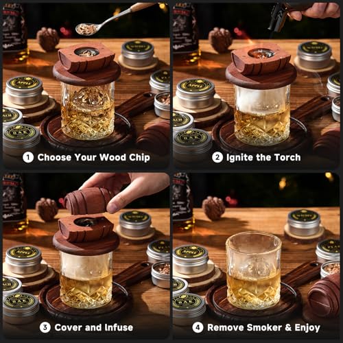 Whiskey Smoker Kit with Torch