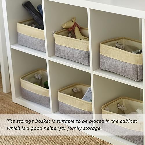 Organization and Storage Bins for Shelves (6 Count)