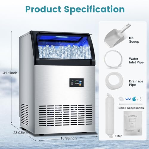 Commercial Gourmet Ice Maker Machine