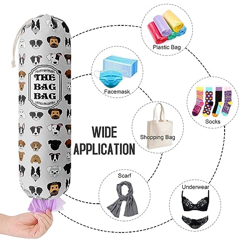 Grocery Bags Holder Organizer For Shopping Bags