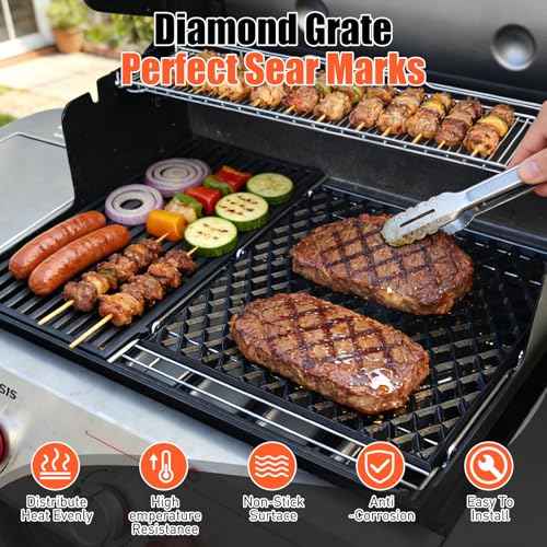7670 Dual Sided Sear Grate for Weber Genesis 300 2022 SX