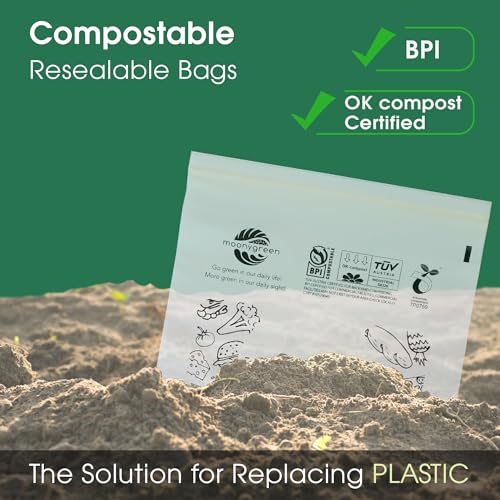 Compostable Food Storage Bags (160 Count)
