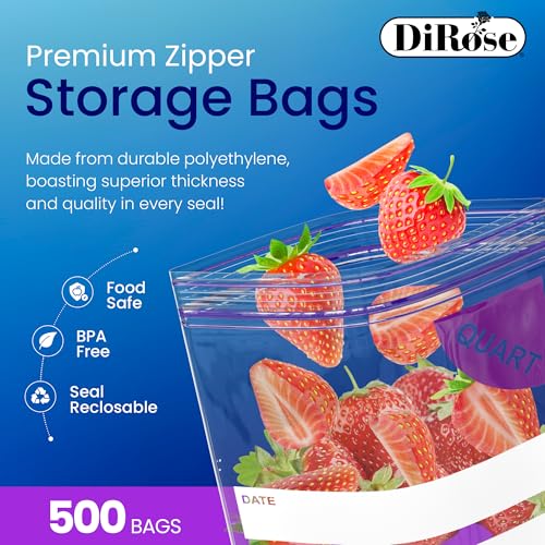 Quart Bags Pack of 500 (500 Count)
