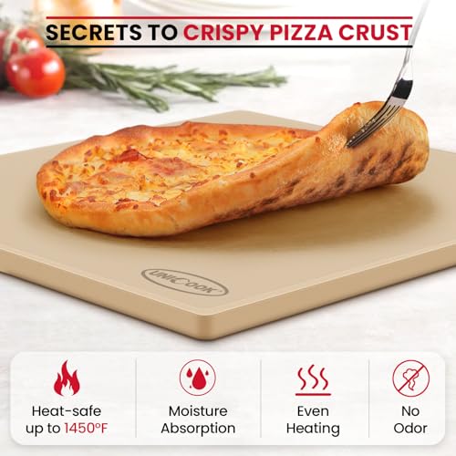 18 x 18 Inch Extra Large Pizza Stone for Oven and Grill