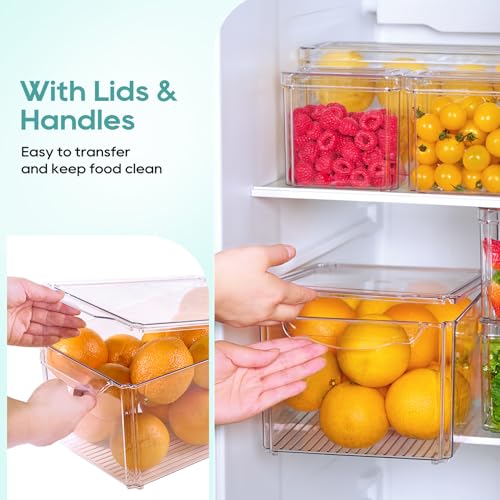 8 Pack Fridge Organizers (8 Count)